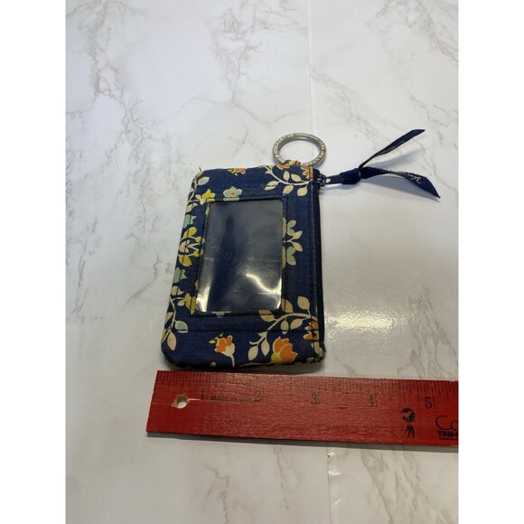 Vera Bradley Coin Purse w/ ID Pocket in Midnight Blues - Picture 3 of 3